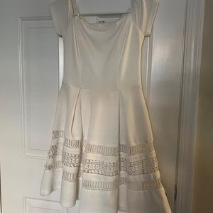 White Off the Shoulder Dress